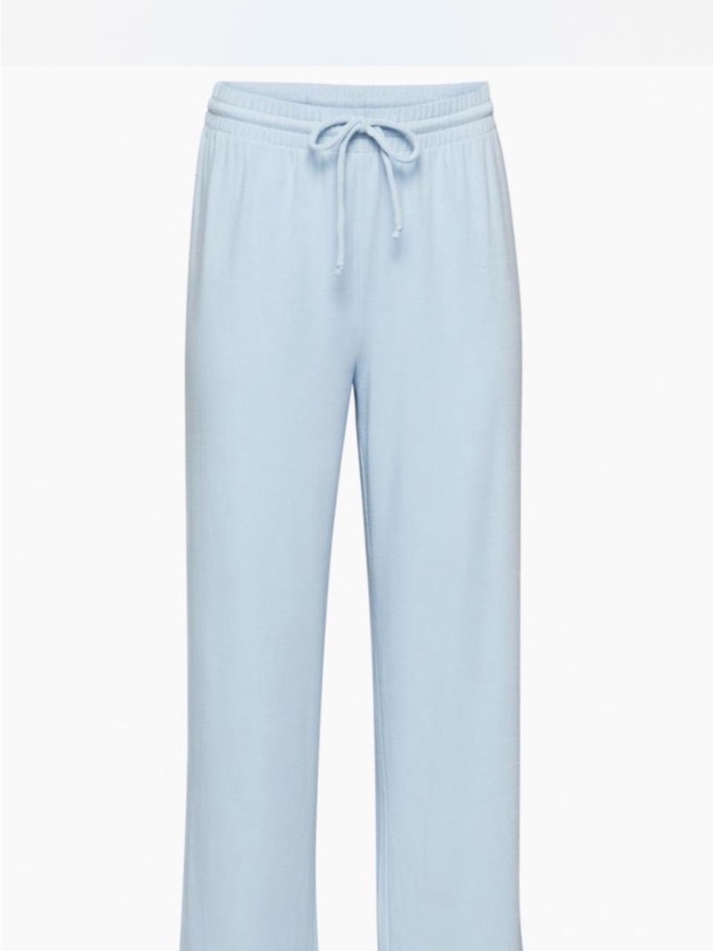 Aritzia Light Blue Drawstring Lounge Joggers